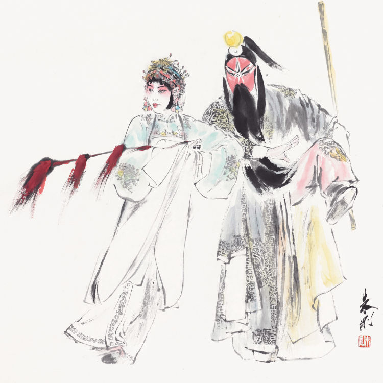 Escorting Jingnang by ZhuGang